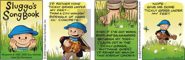 Nancy on Wednesday May 14, 2008 Comic Strip
