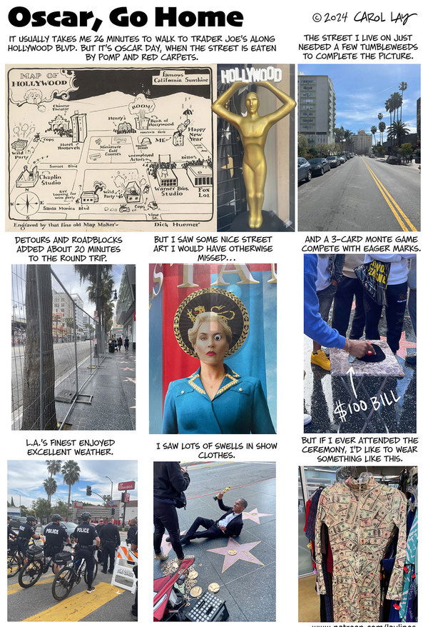 Lay Lines on Monday March 11, 2024 Comic Strip