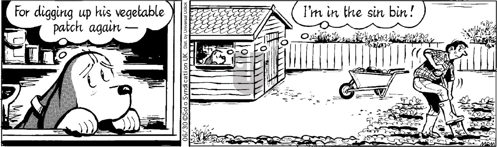 Fred Basset on Monday June 30, 2014 Comic Strip