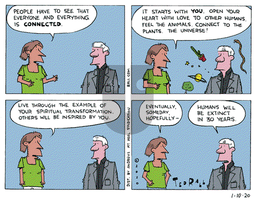 Ted Rall on Friday January 10, 2020 Comic Strip