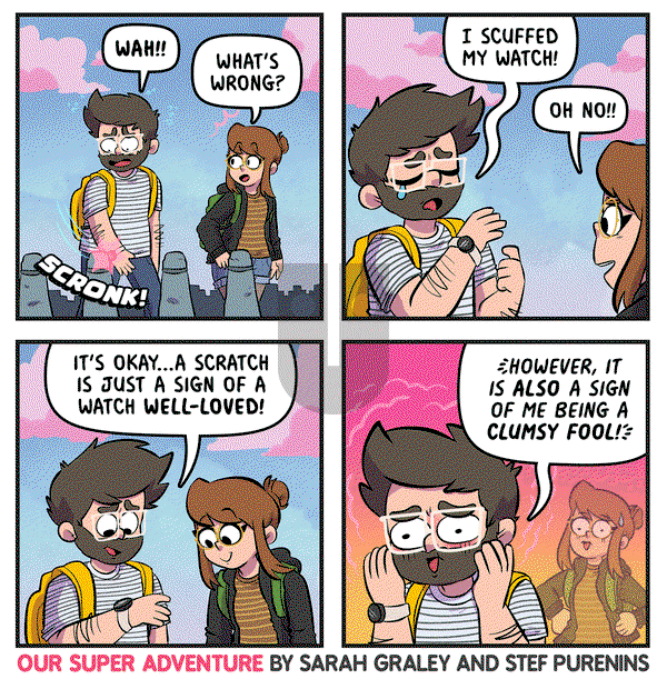 Our Super Adventure on Monday October 23, 2023 Comic Strip
