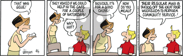 Arlo and Janis on Wednesday August 9, 2017 Comic Strip
