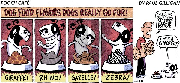 Pooch Cafe on Sunday February 1, 2004 Comic Strip