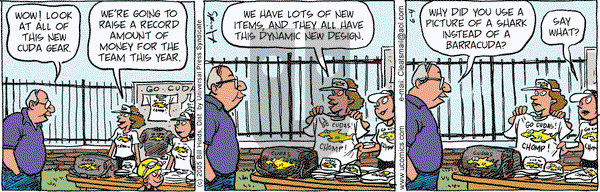 Cleats on Saturday June 4, 2005 Comic Strip