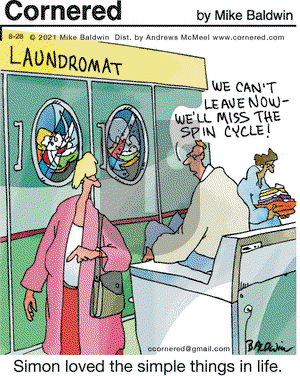 Cornered on Saturday August 28, 2021 Comic Strip