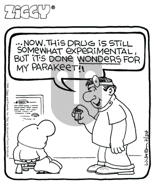 Ziggy on Saturday February 24, 1996 Comic Strip