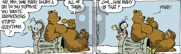 The Grizzwells on Wednesday January 31, 2018 Comic Strip