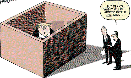 Robert Ariail on Monday January 7, 2019 Comic Strip