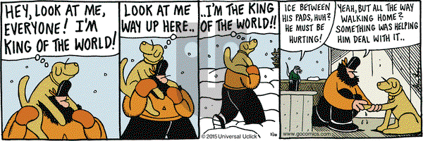 Overboard on Tuesday February 10, 2015 Comic Strip
