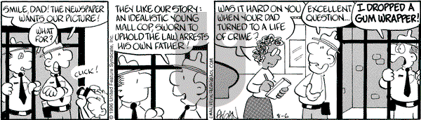 Drabble on Tuesday August 6, 1996 Comic Strip
