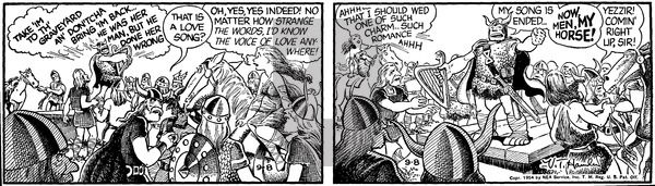 Alley Oop on Wednesday September 8, 1954 Comic Strip