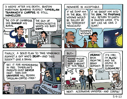 Ted Rall on Thursday May 9, 2013 Comic Strip