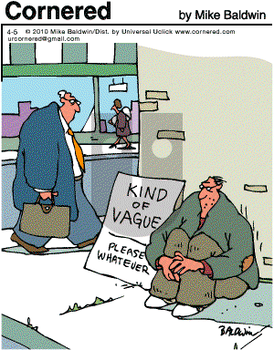 Cornered - Monday April 5, 2010 Comic Strip