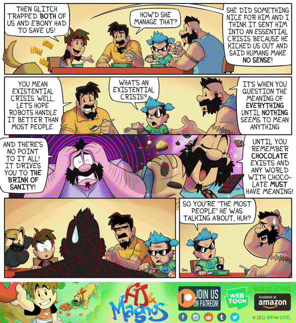 AJ and Magnus on Tuesday October 26, 2021 Comic Strip