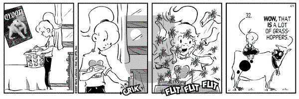 Cow and Boy Classics on Monday April 9, 2007 Comic Strip