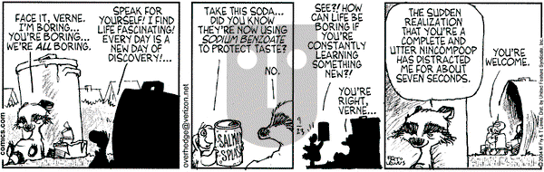Over the Hedge on Thursday September 23, 2004 Comic Strip