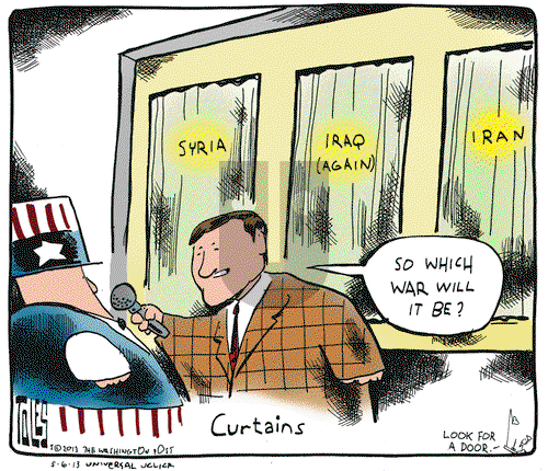 Tom Toles on Monday May 6, 2013 Comic Strip