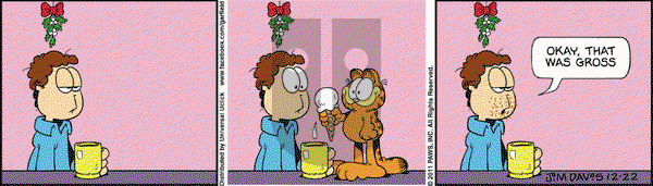 Garfield on Thursday December 22, 2011 Comic Strip