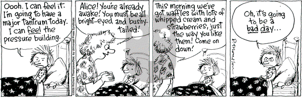 Cul de Sac on Monday May 12, 2008 Comic Strip