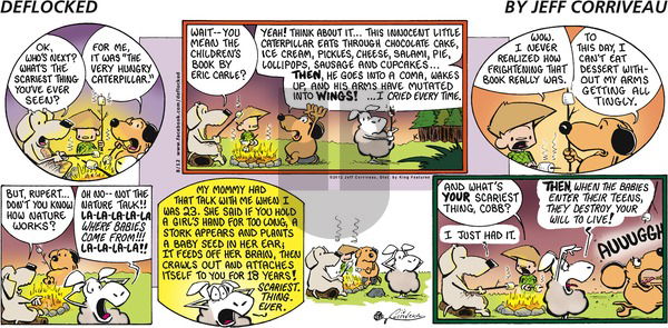 DeFlocked on Sunday August 12, 2012 Comic Strip
