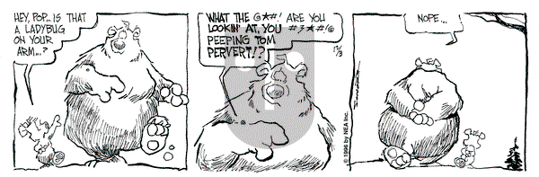 The Grizzwells on Tuesday December 3, 1996 Comic Strip