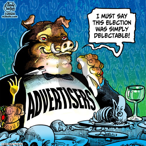 M2Bulls on Wednesday December 4, 2024 Comic Strip