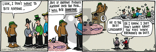 Overboard on Saturday July 22, 2017 Comic Strip