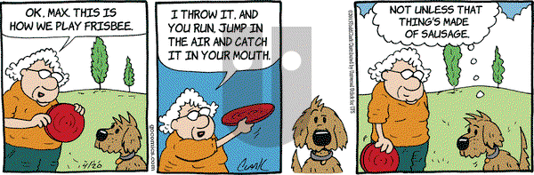 Lola on Monday April 20, 2015 Comic Strip