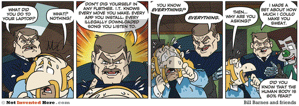Not Invented Here on Wednesday October 27, 2021 Comic Strip