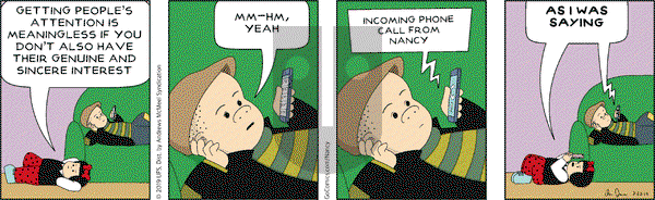 Nancy on Saturday March 23, 2019 Comic Strip