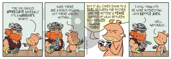 Ink Pen - Saturday April 26, 2008 Comic Strip
