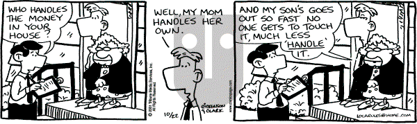 Lola on Monday October 22, 2001 Comic Strip