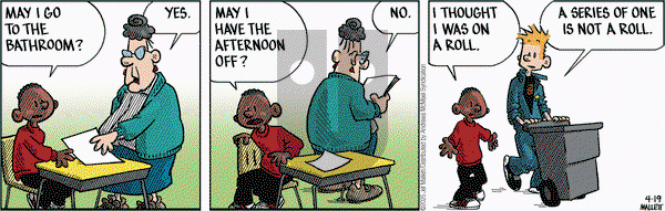 Frazz on Saturday April 19, 2025 Comic Strip