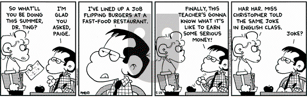 FoxTrot on Friday May 28, 2004 Comic Strip