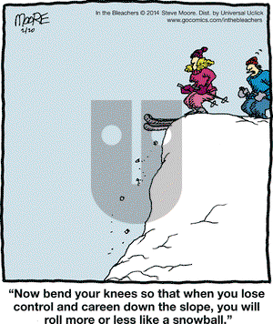 In the Bleachers on Thursday February 20, 2014 Comic Strip