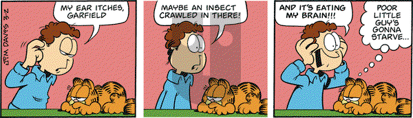 Garfield on Wednesday March 2, 2011 Comic Strip