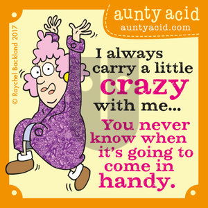 Aunty Acid on Saturday March 18, 2017 Comic Strip