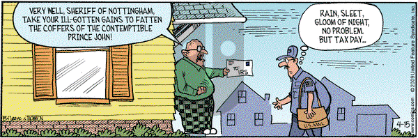 Grand Avenue on Wednesday April 15, 2009 Comic Strip