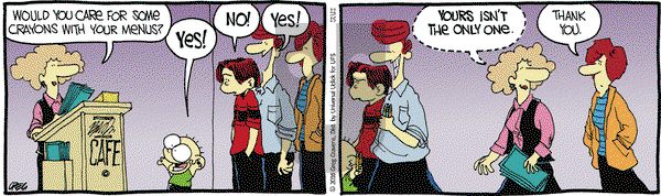 The Buckets on Thursday December 15, 2016 Comic Strip
