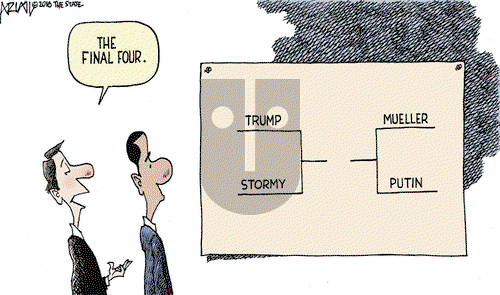 Robert Ariail on Monday March 26, 2018 Comic Strip