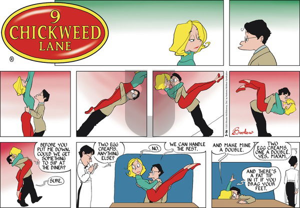 9 Chickweed Lane on Sunday March 16, 2025 Comic Strip