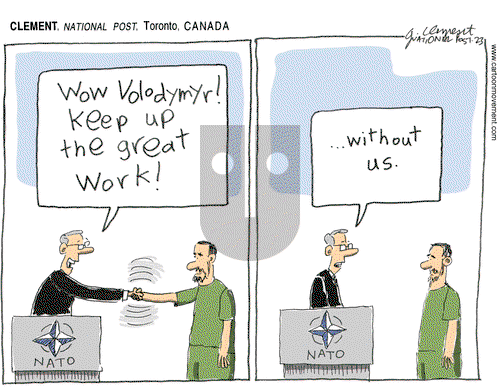 ViewsEurope on Monday August 7, 2023 Comic Strip