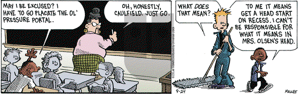 Frazz on Tuesday September 24, 2013 Comic Strip