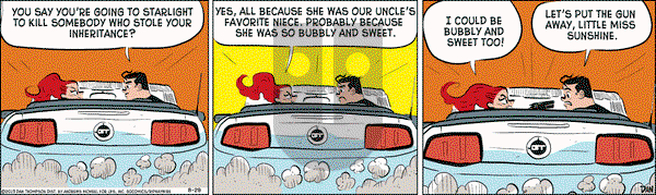 Rip Haywire on Thursday August 29, 2019 Comic Strip