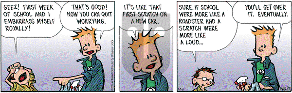 Frazz on Friday September 11, 2015 Comic Strip