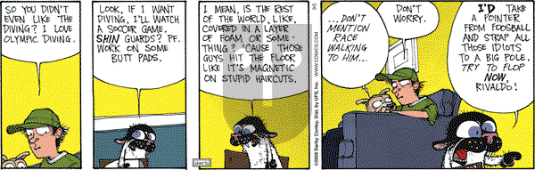 Get Fuzzy on Thursday September 25, 2008 Comic Strip