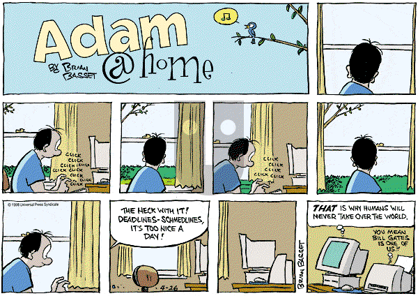 Adam@Home on Sunday April 26, 1998 Comic Strip