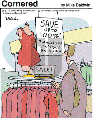 Cornered on Saturday February 6, 2010 Comic Strip
