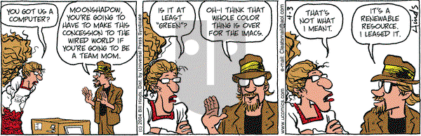Cleats on Saturday April 3, 2004 Comic Strip
