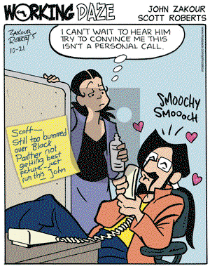 Working Daze - Friday March 1, 2019 Comic Strip